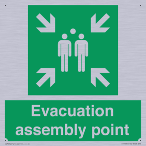 Evacuation assembly point